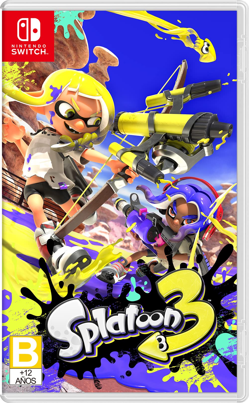 Splatoon 3 - Nintendo Switch - Standard Edition + Mario Kart 8
